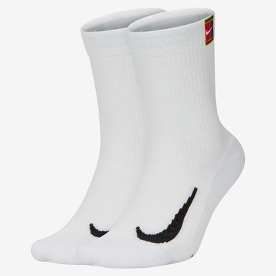 Kit de Meias Cano Médio NikeCourt Multiplier Cushioned - Adulto - 2 Pares - Foto 1