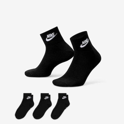 Kit de Meias Cano Médio Nike Everyday Essential - Adulto - 3 Pares - Foto 1