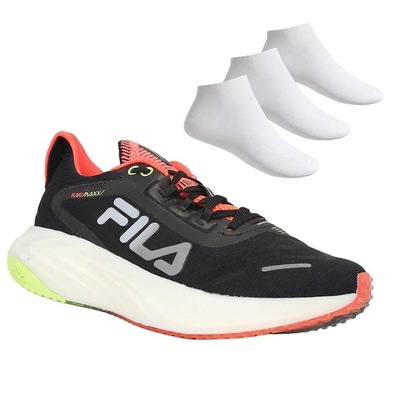 Kit Tênis Fila Float Maxxi + Meias com 3 Pares - Masculino - Foto 1