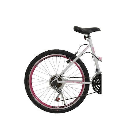 Bicicleta Aro 26 - Athor Musa - Freio V-Brake - 18 Marchas com Cesta - Feminina - Foto 2