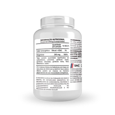 Cloreto de Magnésio NewNutrition - 90 Cápsulas - Foto 2