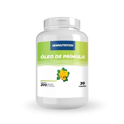 Óleo de Prímula NewNutrition - 210 Cápsulas - Foto 1