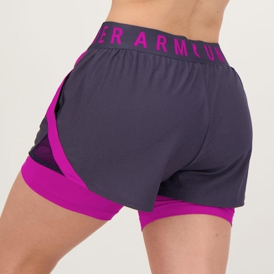 Short Under Armour Play Up 2 in 1 - Feminino - Foto 3