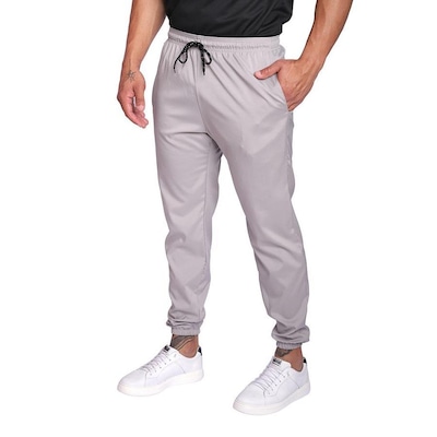 Calça Jogger Resina Tactel 3 Bolsos - Masculina - Foto 3
