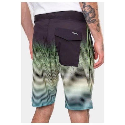 Bermuda O''Neill Boardshort Fade Stripe - Masculina - Foto 3