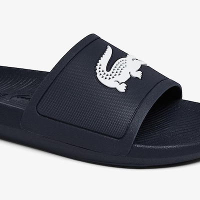 Chinelo Lacoste Croco Slide - Masculino - Foto 5