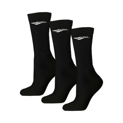 Kit Meias Cano Longo Penalty Ecoknit - 3 Pares - Masculina - Foto 1