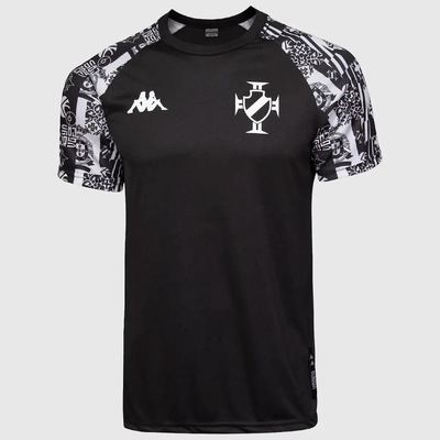Camisa do Vasco Pattern Brasil Portugal Kappa - Masculina - Foto 1