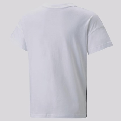 Camiseta Puma Power Tape - Infantil - Foto 2