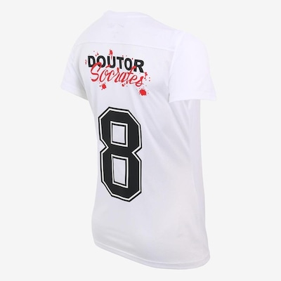 Camisa Polo do Corinthians Nike Dri-Fit Doutor Sócrates - Feminina - Foto 2
