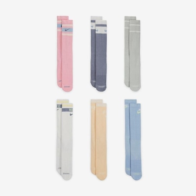 Kit de Meias Cano Alto Nike Everyday Plus - Adulto - 6 Pares - Foto 2