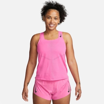 Camiseta Regata Nike Dri-FIT ADV AeroSwift - Feminina - Foto 1