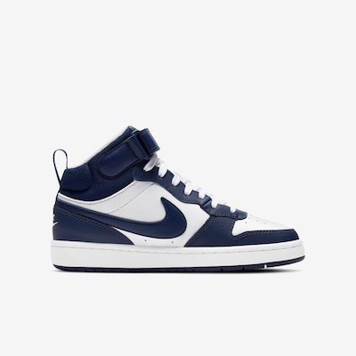 Tênis Nike Court Borough Mid 2 GS - Infantil - Foto 3