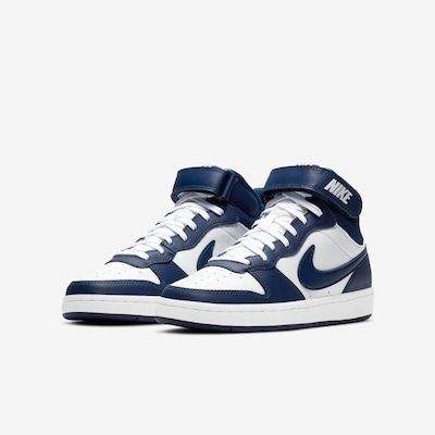 Tênis Nike Court Borough Mid 2 GS - Infantil - Foto 5