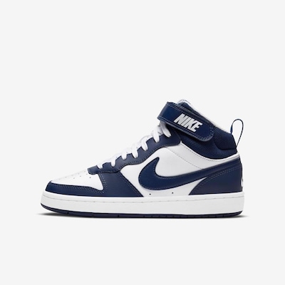 Tênis Nike Court Borough Mid 2 GS - Infantil - Foto 1