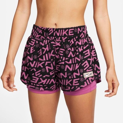 Shorts Nike Dri-FIT One 2-in-1 - Feminino - Foto 2