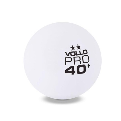 Bola de Tênis de Mesa Vollo 2 Estrelas - 6 Unidades - Foto 1