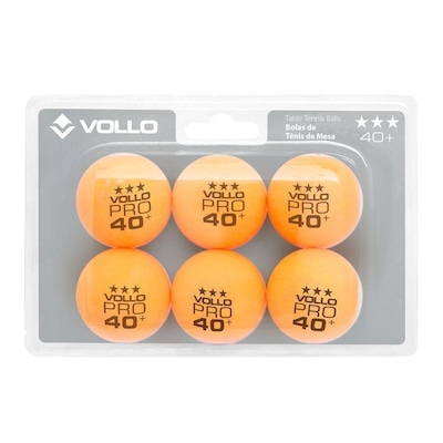 Bola de Tênis de Mesa Vollo 3 Estrelas - 6 Unidades - Foto 2