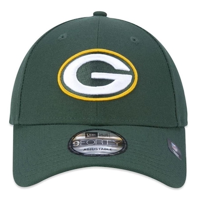 Boné Aba Curva New Era Green Bay Packers 940 Team - Snapback - Adulto - Foto 2