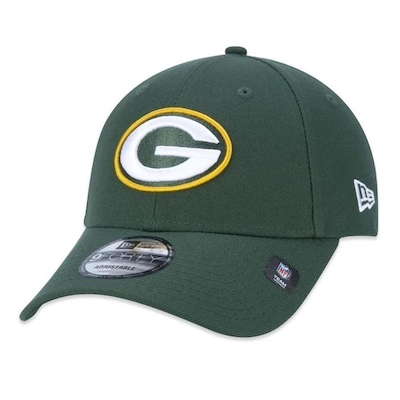 Boné Aba Curva New Era Green Bay Packers 940 Team - Snapback - Adulto - Foto 3