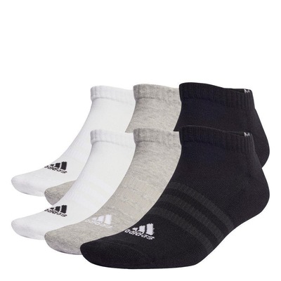 Kit de Meias adidas Cano Baixo com 6 Pares - Adulto - Foto 1