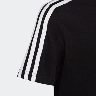 Camiseta adidas Essentials 3-Stripes - Infantil - Foto 4
