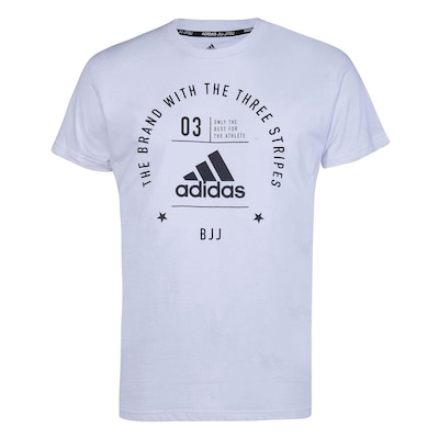 Camiseta adidas Community Line BJJ - Masculina - Foto 1