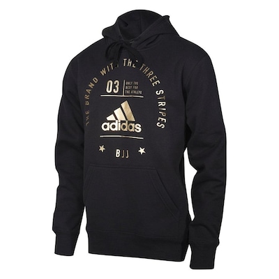 Blusão de Moletom com Capuz adidas Community Line BJJ - Masculino - Foto 2