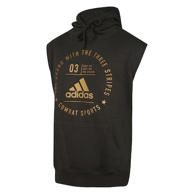 Camiseta Regata de Moletom com Capuz adidas Community Line CS - Masculina - Foto 3