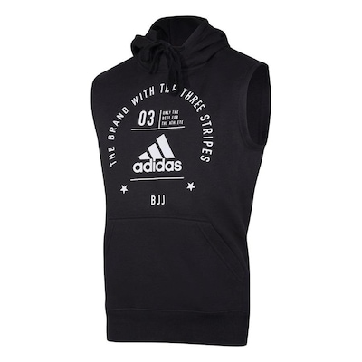Camiseta Regata de Moletom com Capuz adidas Community Line JJ - Masculina - Foto 2