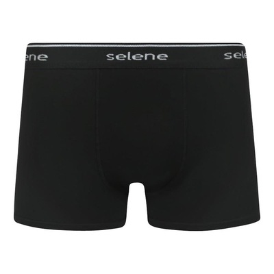 Kit de Cuecas Boxer Selene Algodão Plus Size - 3 Unidades - Masculina - Foto 2