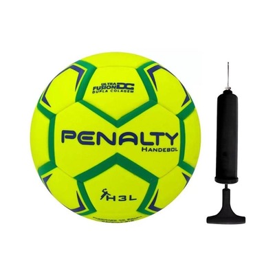 Bola de Handebol H3L Ultra Fusion Penalty + Bomba de Ar - Foto 1