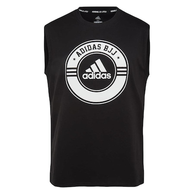 Camiseta Regata adidas Combat Sports BJJ - Masculina - Foto 1