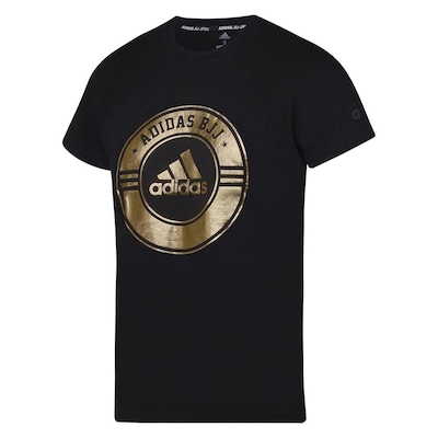 Camiseta adidas Combat Sports BJJ - Masculina - Foto 2