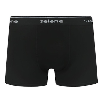 Kit Cuecas Boxer Selene Algodão Plus Size - 3 Unidades - Masculina - Foto 2