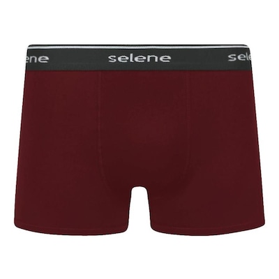 Kit Cuecas Boxer Selene Algodão Plus Size - 3 Unidades - Masculina - Foto 3