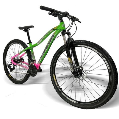 Bicicleta Aro 29 Drais Bi-Color - Freio Hidráulico - Câmbio Shimano - 24V - Feminina - Foto 1