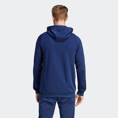 Blusão de Moletinho com Capuz da Itália Tiro 23 adidas - Masculino - Foto 4