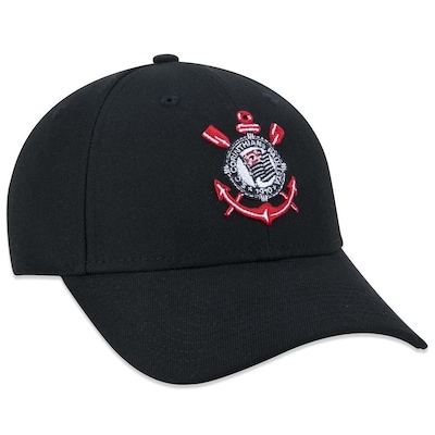 Boné Aba Curva New Era 9Forty Corinthians Futebol - Snapback - Adulto - Foto 3