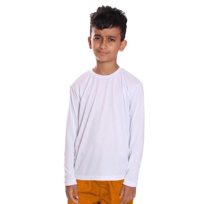 Kit Camisetas Manga Longa Dellas Fit Térmica - 2 Unidades - Infantil - Foto 4