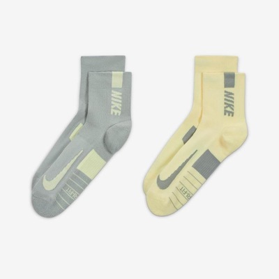 Kit de Meias Sapatilha Nike Multiplier - Unissex - 2 Pares - Foto 2