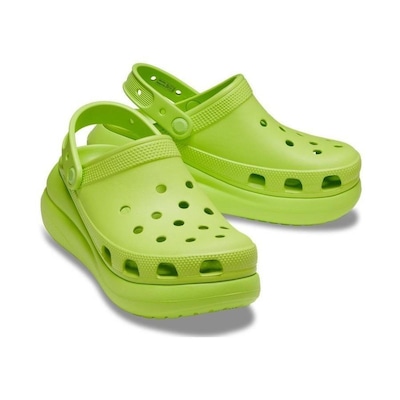 Sandália Crocs Classic Crush Clog - Feminina - Foto 5
