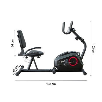 Bicicleta Ergométrica Consport Horizontal H-1000 - Foto 3