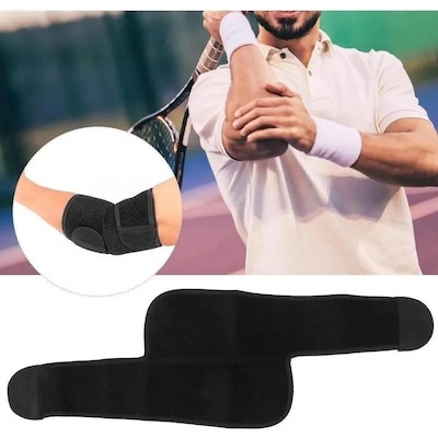 Cotoveleira Elástica Ajustável DK Elbow Wrap Protetor de Cotovelo Tensor com Alta Compressão - Foto 3