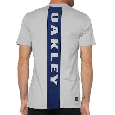 Camiseta Oakley Collegiate Logo Bark - Masculina - Foto 2