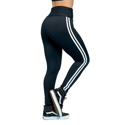 Calça Legging Manalinda Sobresposto - Feminina - Foto 3