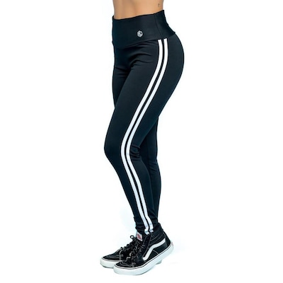 Calça Legging Manalinda Sobresposto - Feminina - Foto 1