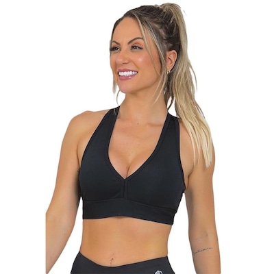 Top Fitness sem Bojo Manalinda Nadador - Feminino - Foto 1