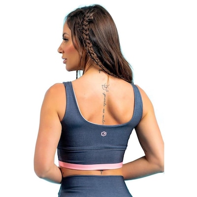 Top Fitness com Bojo Manalinda Degradê - Feminino - Foto 3
