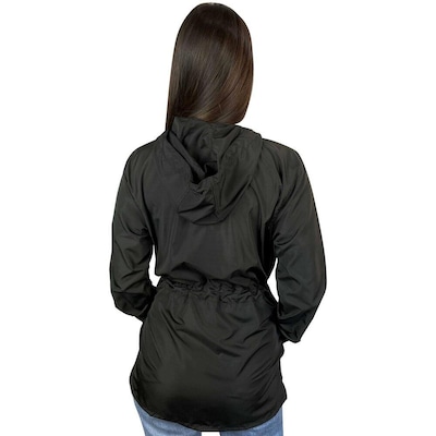 Jaqueta Parka Corta Vento com Capuz WSS Run Ii - Feminina - Foto 5